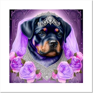 Rottweiler Princess Posters and Art